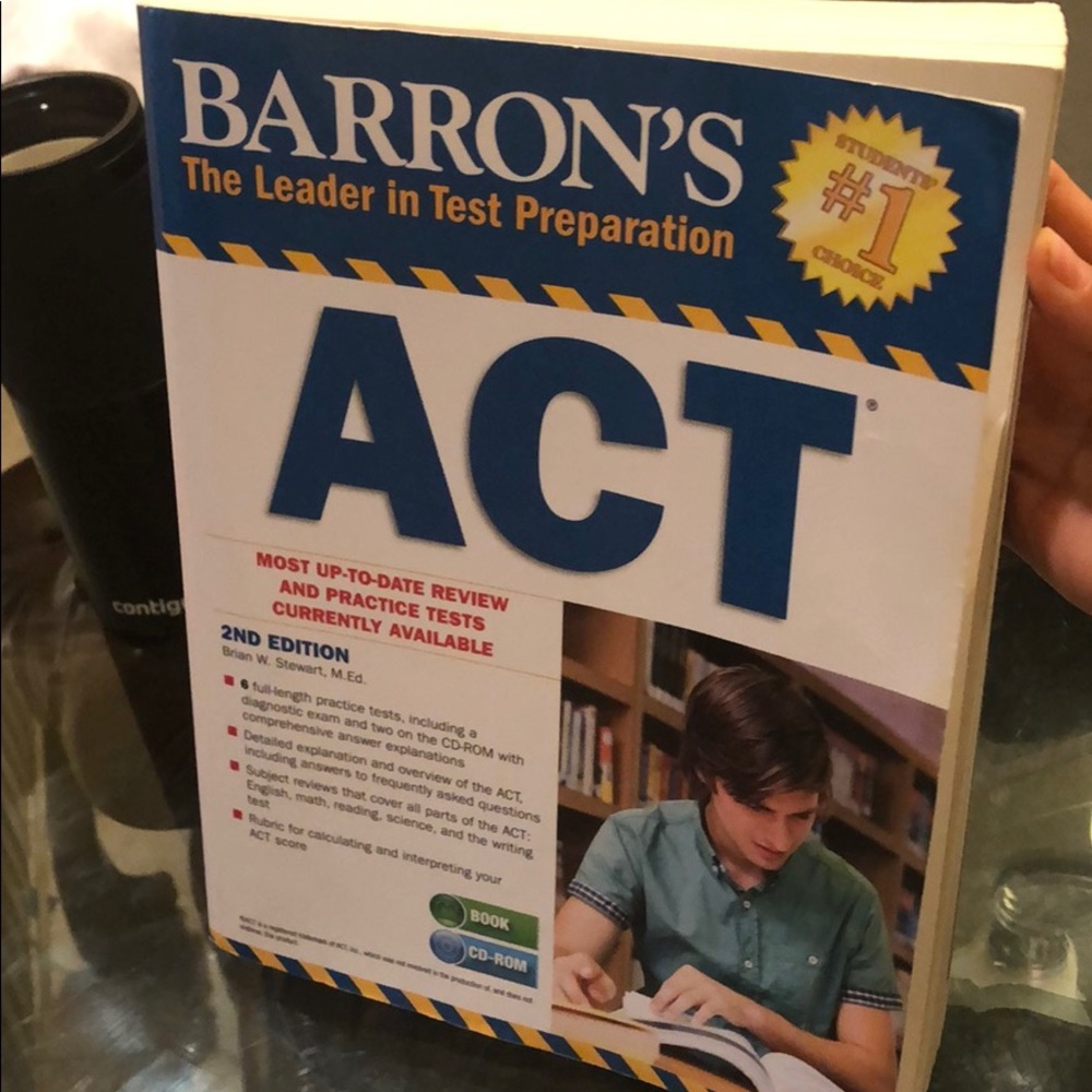 ACT prep book